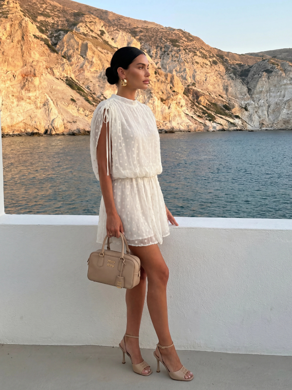 Sukienka Zulla Flower Kremowa