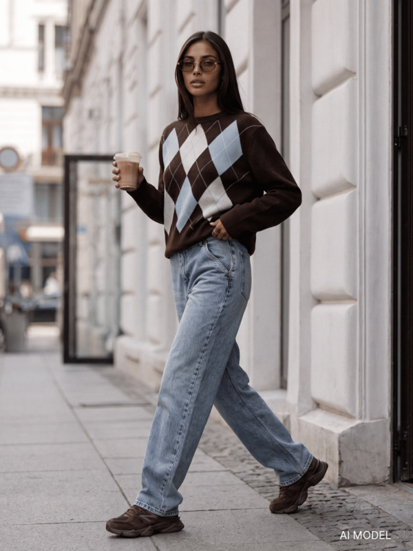Sweater Elean Azure D. Brown