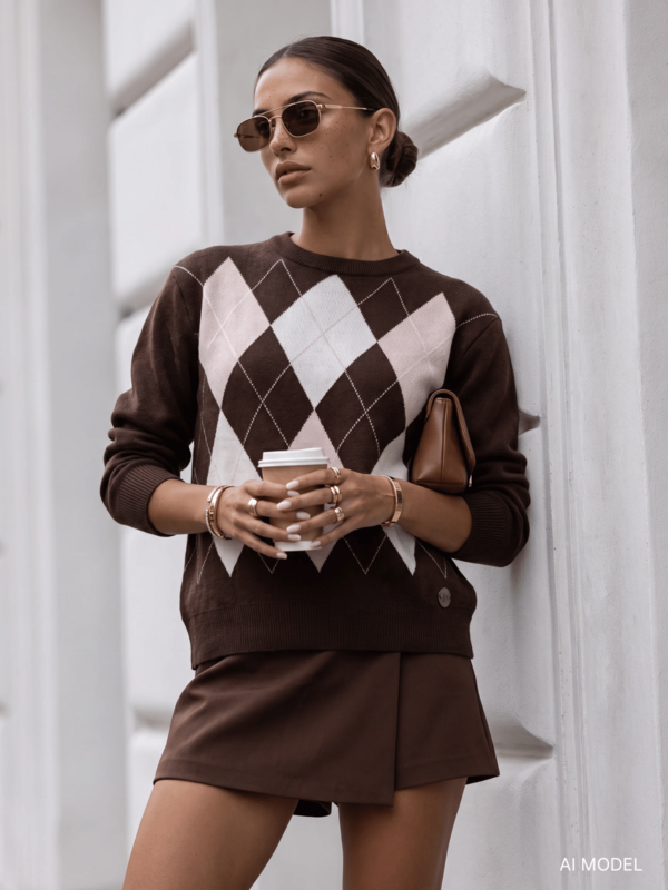 Sweater Elean Powder D. Brown