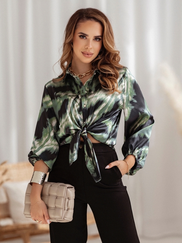 Koszula Bellie Spot Khaki