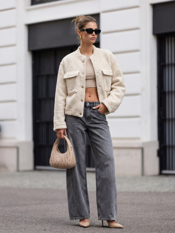 Kurtka Sherine Beżowa