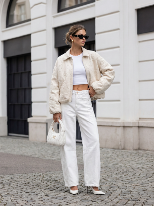 Kurtka Edwina J. Beż