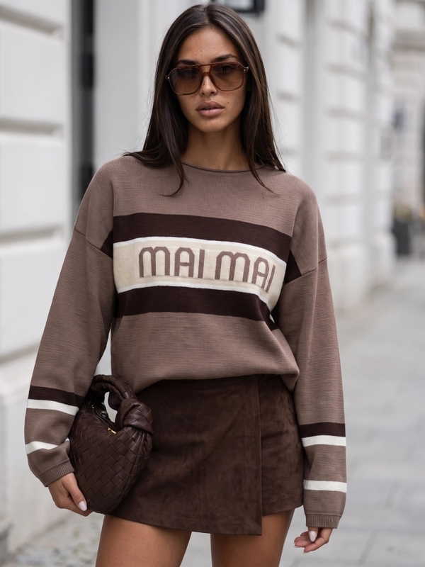 Sweter Alessandro D. Brown Latte