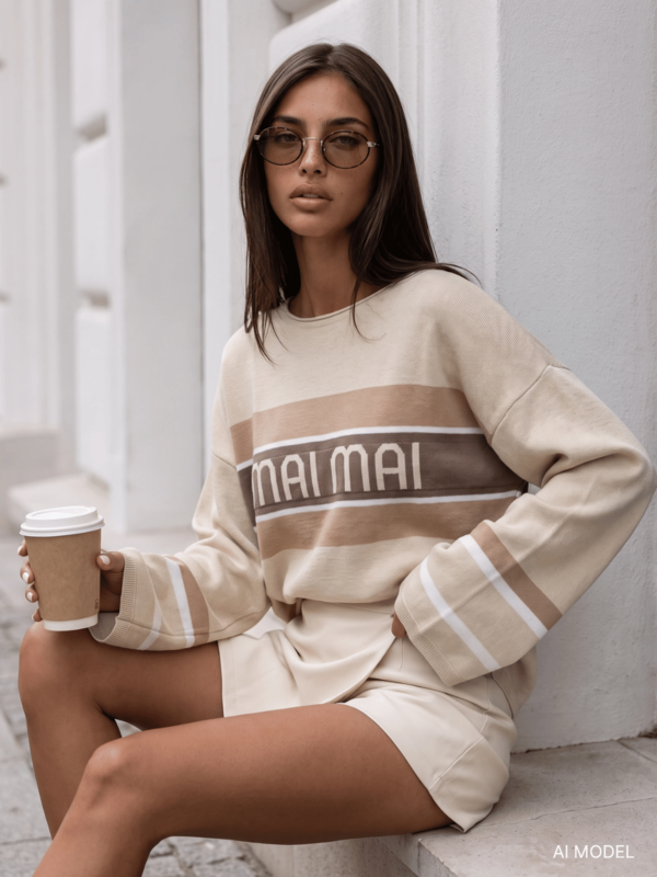 Sweater Alessandro Beige L. Beige