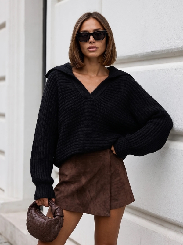 Sweter Mattias Czarny