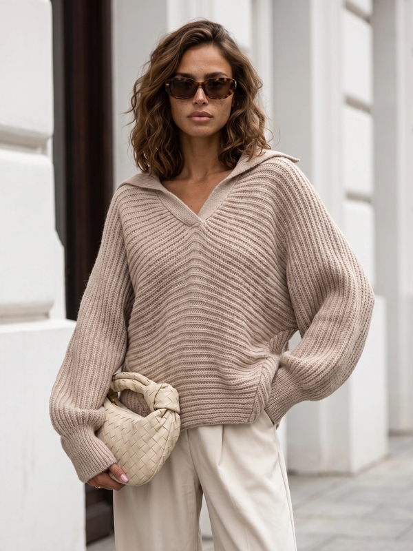 Sweter Mattias Pudrowy
