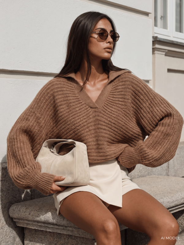 Sweater Mattias D. Beige