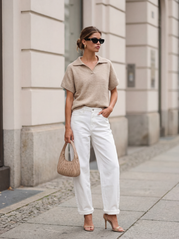 Sweter Orvil Beżowy