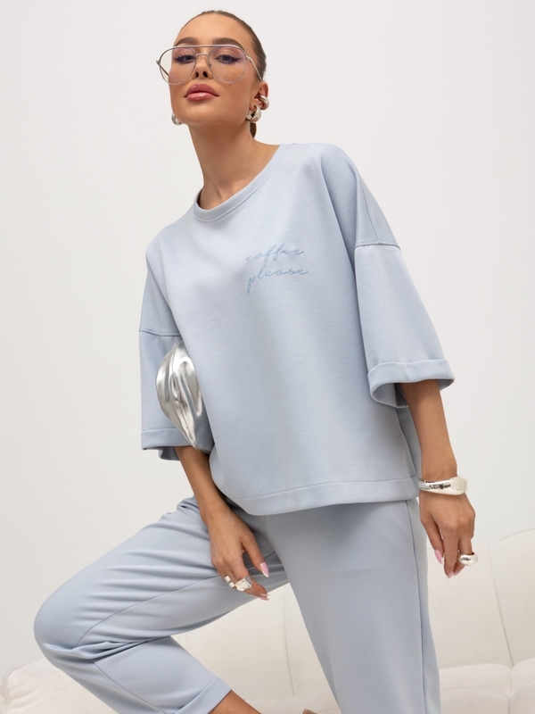 Sweatshirt Rhea Azure