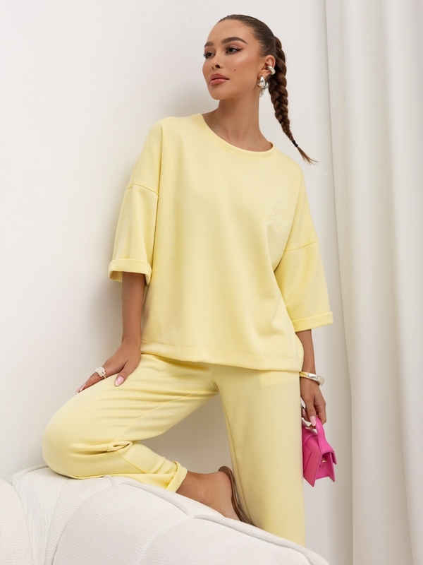 Sweatshirt Rhea Yellow