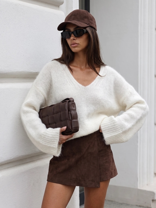 Sweter Nicollo Premium Ecru