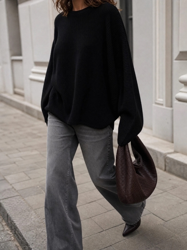 Sweter Antonio Czarny