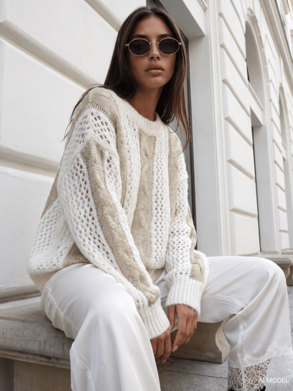 Sweater Norberto Ecru