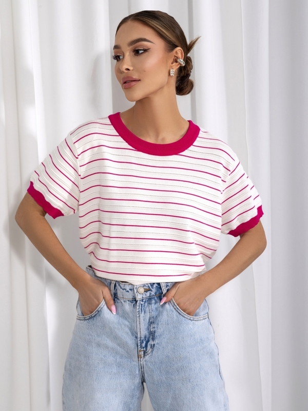 Sweter Harvey Fuksja