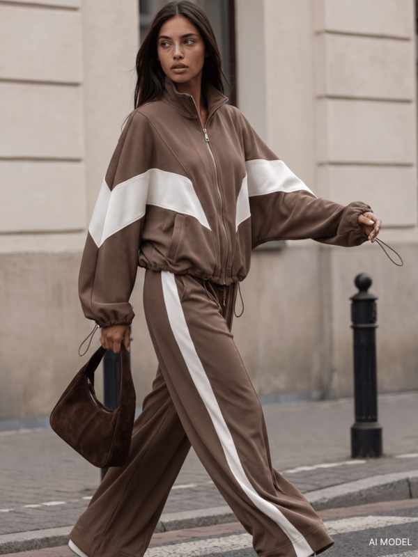 Sweatshirt Federico Beige