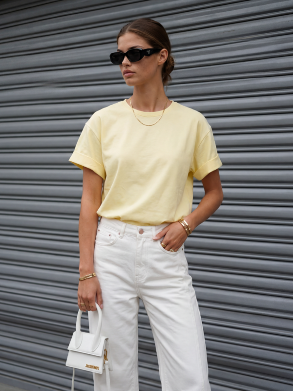 T-shirt Ezron Żółty