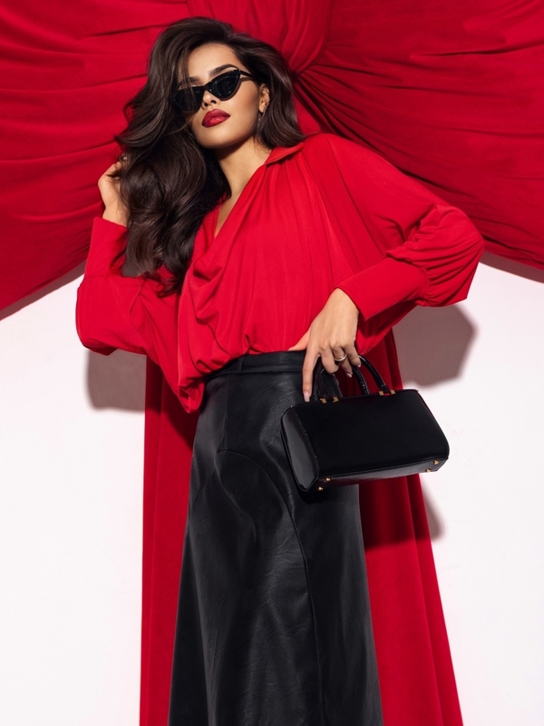 Bluzka Sentie Czerwona