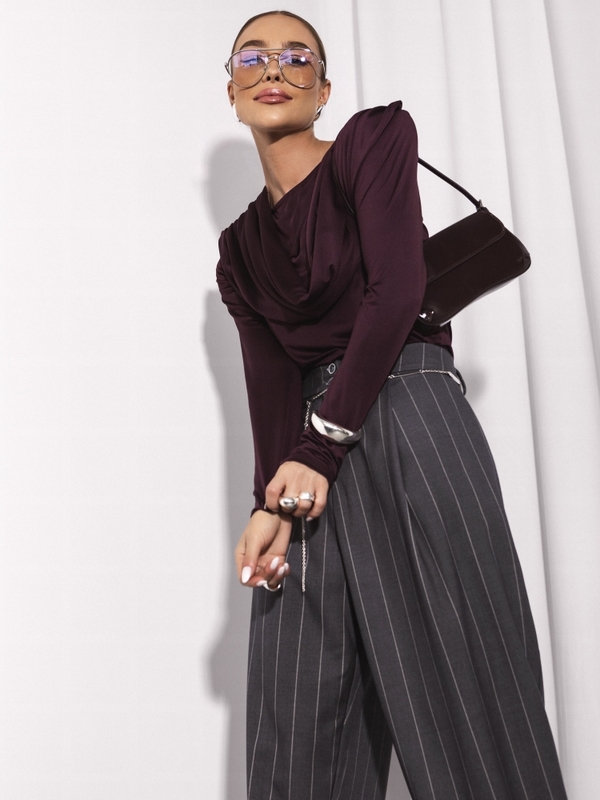 Bluzka Malena Fioletowa