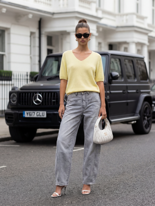 Sweter Walter Żółty