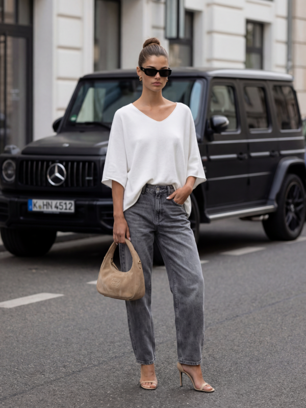 Sweater Hamptis Ecru