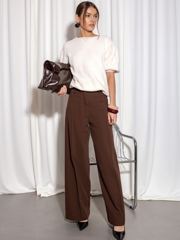 Spodnie Clarence Brązowe