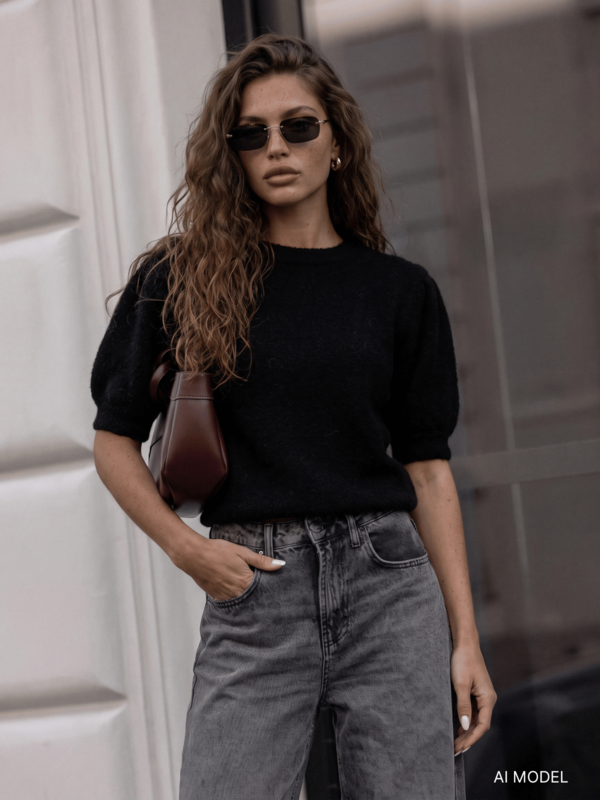 Sweter Glenn Czarny