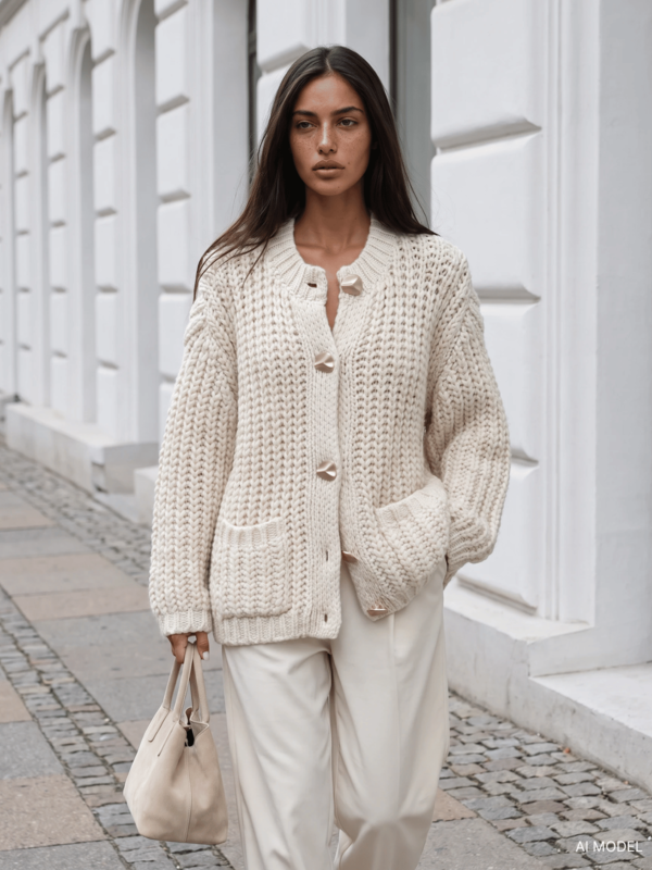 Sweter Charlie Ecru