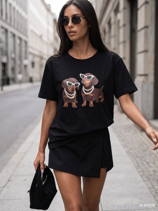 T-shirt Samiuel Dogs Czarny