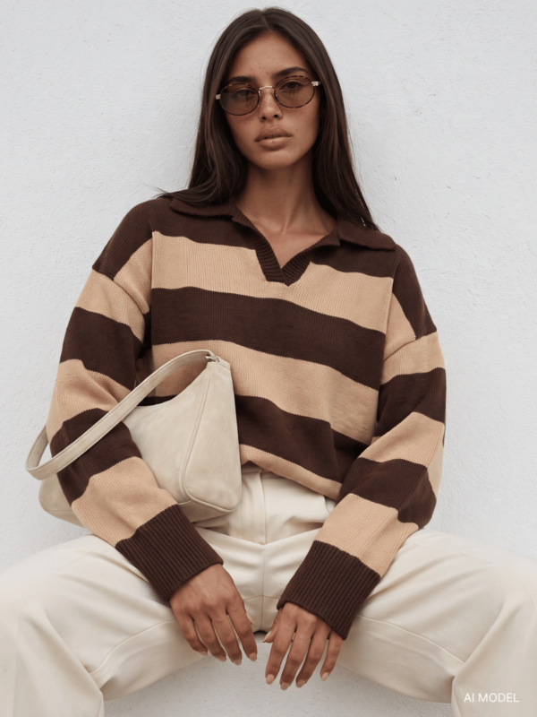 Sweater Ernie Beige Brown