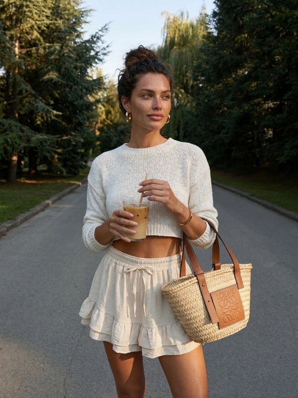 Spódnico-Spodenki Arlo Beżowe