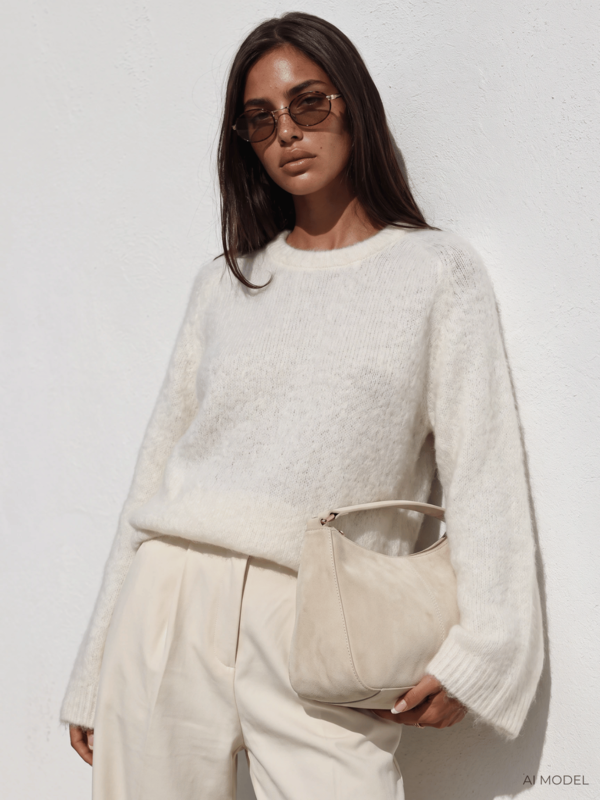 Sweter Paride Premium Ecru
