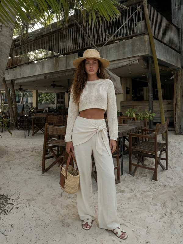 Spodnie Jagger Beżowe