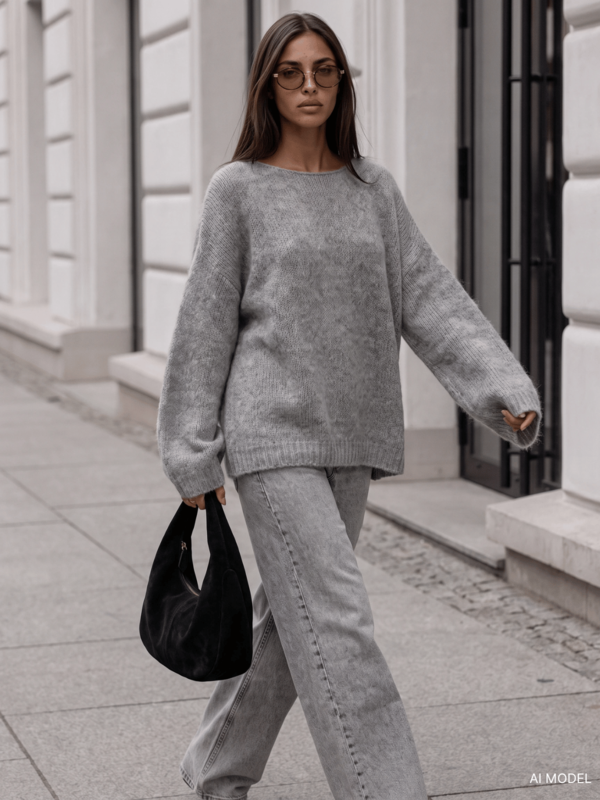 Sweater Paride Premium Gray