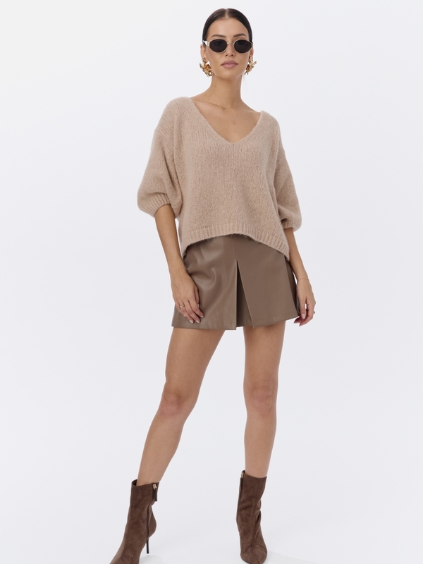 Sweter Darlen Premium Beżowy