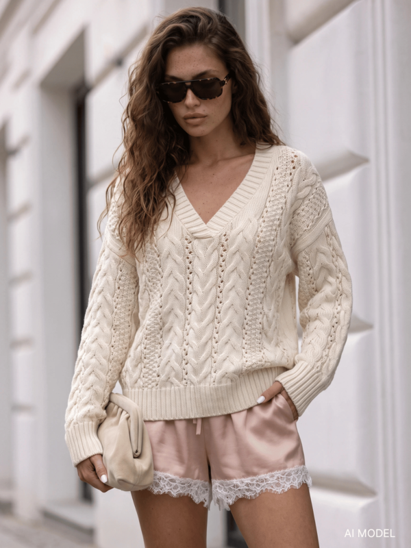 Spodenki Modino Premium Pudrowe
