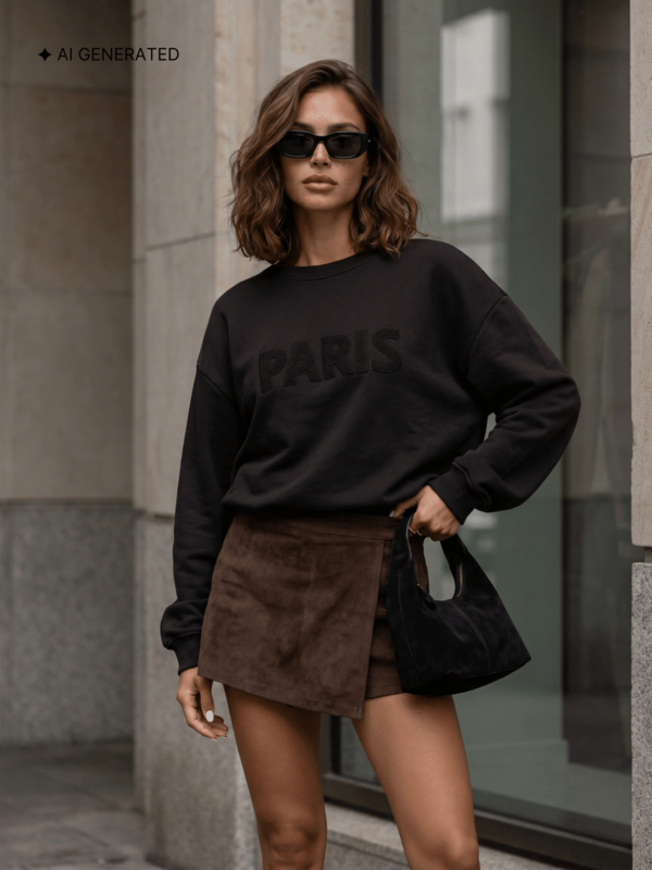 Bluza Adina Brązowa
