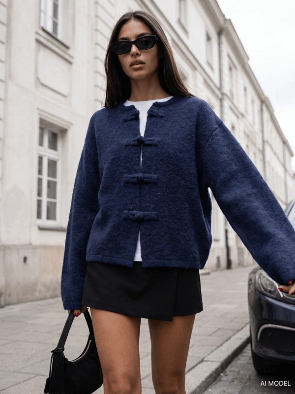 Sweater Dameris Premium Navy
