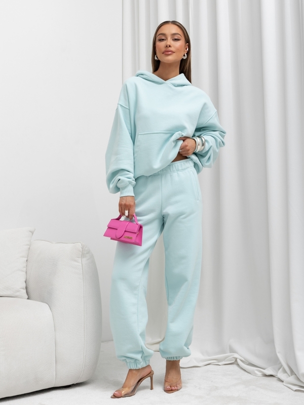 Spodnie Wickham Błękitne