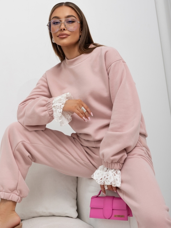 Spodnie Albertos Brudny Róż