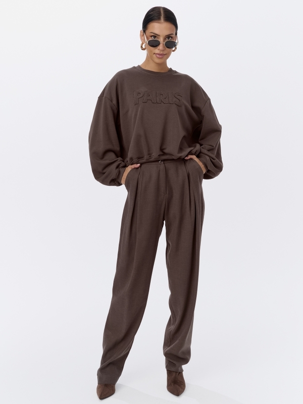 Spodnie Austin Brązowe