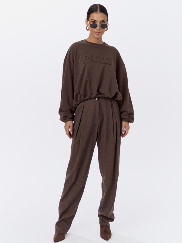 Bluza Adina New Brązowa